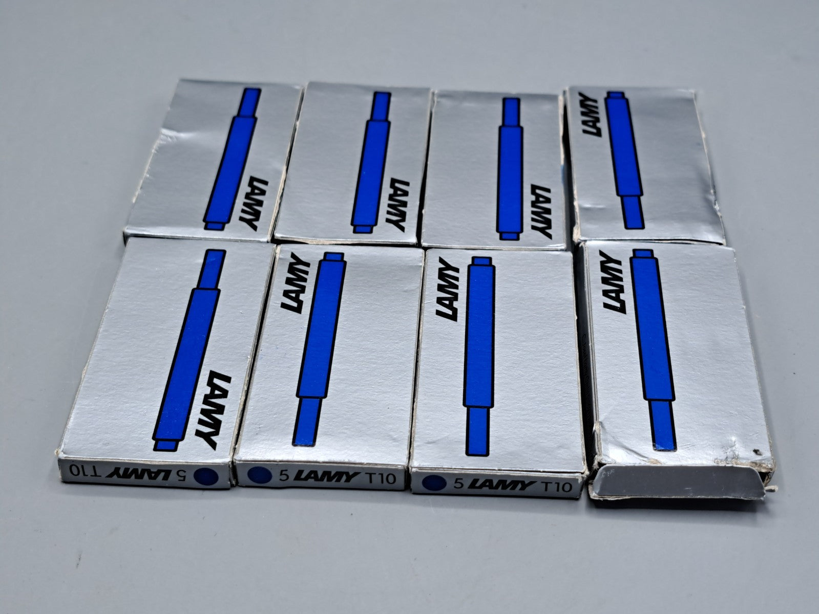 Lamy T10 Tintenpatronen, Blau, Löschbar, 8 Pack